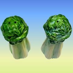 SALT AND PEPPER SHAKER、調味料入れ、塩入れ、コショウ入れ、の画像
