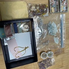 ドライフラワー　レジン　セット