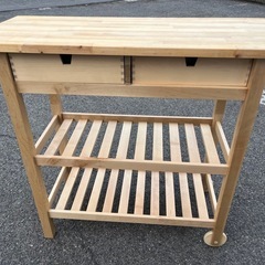 IKEA FÖRHÖJA フォルホイア キッチンワゴン 
