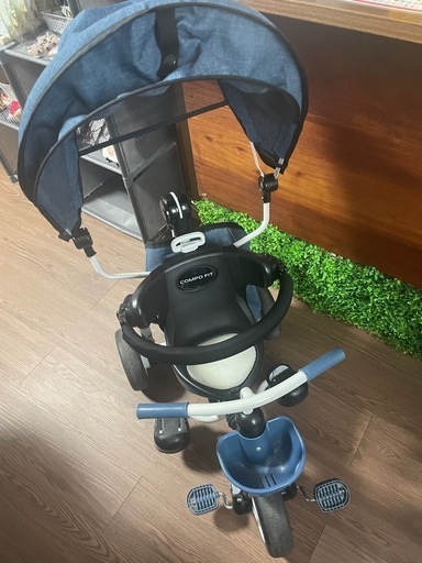 コンポフィット2 　三輪車　ネイビー