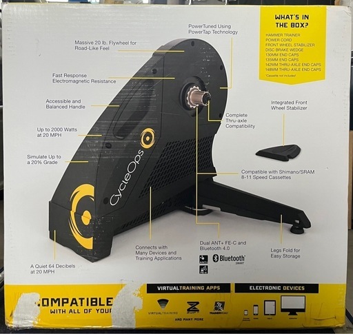 【現場品】【USED】Hammer CycleOps / ハマー　サイクルオプス　ローラー台　スマートローラー　スマートトレーナー　ロ