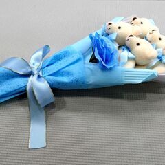 ☆くまさんのぬいぐるみブーケ　新品未使用 ☆の画像