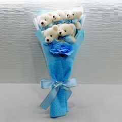 ☆くまさんのぬいぐるみブーケ　新品未使用 ☆の画像
