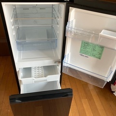 ⭐️最終大幅値下げ　3点纏めだとなんと9000円❣️先着順　早い者勝ち⭐️  冷蔵庫 ダークブラウン HR-G13C-BR  [幅48.1cm /135L /2ドア /右開きタイプ /2022年]の画像
