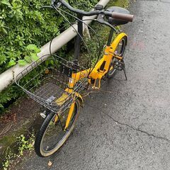 リサイクルショップどりーむ鹿大前店No127 折りたたみ自転車オシャレな 
