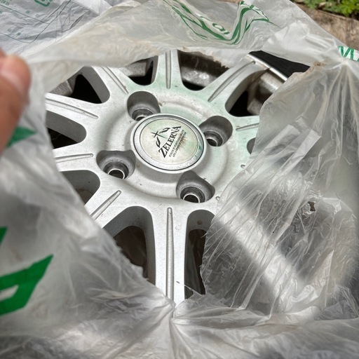 ワゴンRスタットレス冬タイヤ