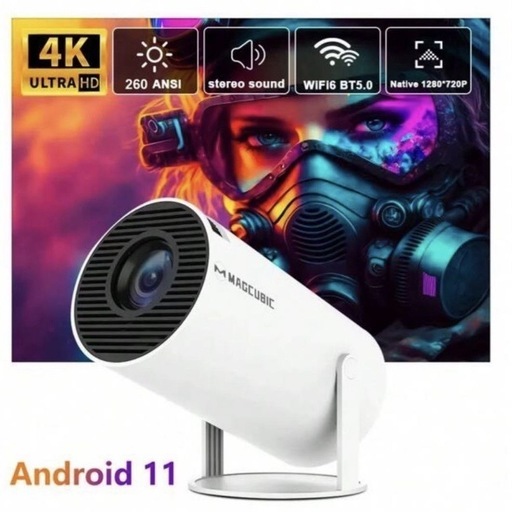 【新品】MAGCUBIC HY300 Pro 4K Wifi6 プロジェクター Projector X