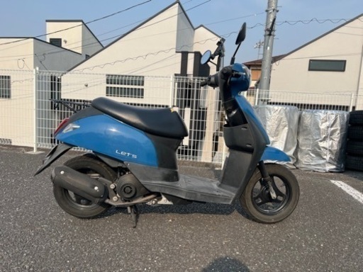 原付スズキ　レッツ