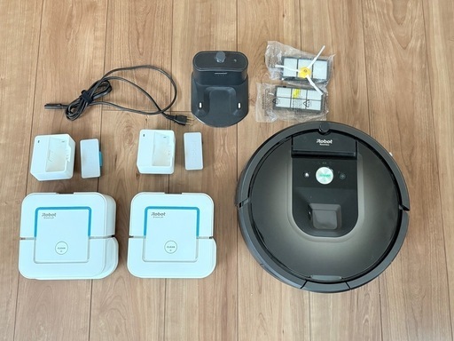 ルンバ980 一台、ブラーバジェット240 2台のセット販売