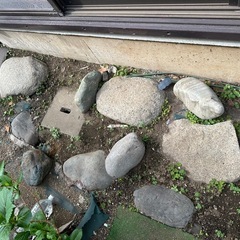 庭石　ガーデニング　の画像