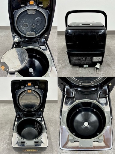 SNT312 炊飯器　ZOJIRUSHI　圧力IH　炎舞炊き　NW-KB10　５.５合炊き　黒漆 2019年製