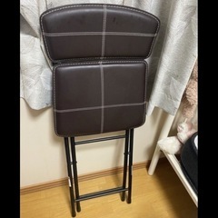 早い者勝ち　折りたたみイス　２脚セットの画像