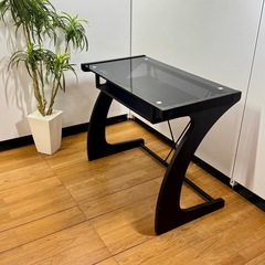 🌟激安‼️ニトリ　ガラステーブルパソコン机　テーブルのみ🌟A0968