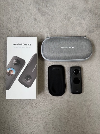 Insta360 ONE X2 360度カメラ（ケース付き）