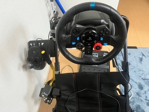ロジクール G29 +シフター+プレイシート 加工有