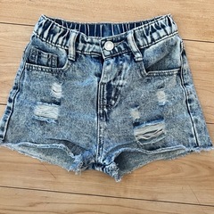 SHEIN デニム　ショートパンツ　6y