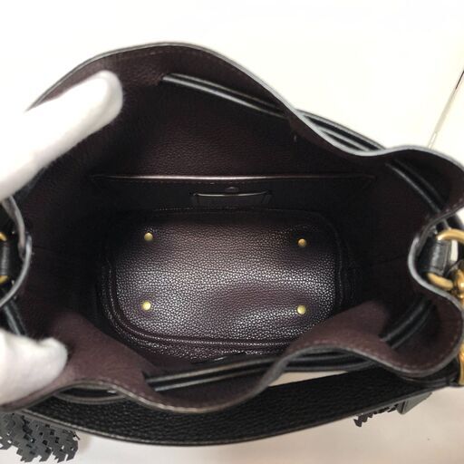 【ジャングルジャングル岸和田店】COACH コーチ ハンドバッグ バケットバッグ 651 ブラック レディース 南大阪 岸和田市 貝塚