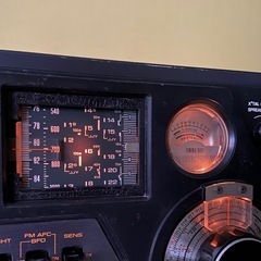 東芝　TOSHIBA BCLラジオ　RP-2000F レトロ　現状通電確認の画像