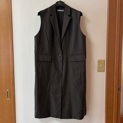 クリーコンフォルト M ロングジレ カーキ　レディース 薄手 綿...