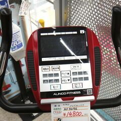 美品 アルインコ ALINCO FITNESS プログラムバイク AF7019E マグネット負荷式24段階 W505×L940×H127.5cm　　72の画像
