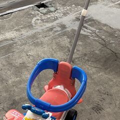中古品　西松屋　スマートエンジェル　足けり乗り物おもちゃ　飛行機　