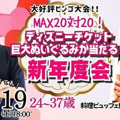 4月19日(土)18時～【24～37歳】ディズニーチケットや巨大...
