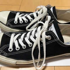 27cm コンバース　オールスター　1回のみ着用　スニーカー　靴　の画像