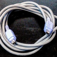 ◆取引条件有り◆未使用品◆SONY i.LINK（Firewire IEEE1394）4ピンオス1.5mケーブルの画像
