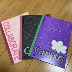 新品 b5   ノート 3冊セット キャンパス イラストの画像