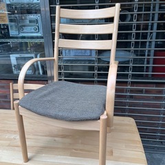 《売約済》【池上店】 【～4/14限定SALE！店内全品20%お値引き！】ニトリ 4Pダイニングセット 4人掛けダイニングセット 4人掛け ダイニングセット ダイニングテーブル ダイニングチェア 食卓 Nコレクション 4人 テーブル ビーチ材 無垢材 の画像