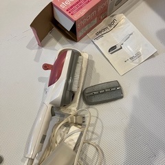 無料　紳士ジャケットとスチームアイロンの画像