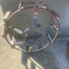 トラクター鉄車輪　セット