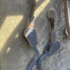 トラクター鉄車輪　セットの画像
