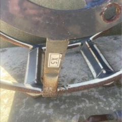 トラクター鉄車輪　セットの画像
