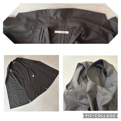 クリーコンフォルト M ロングジレ カーキ　レディース 薄手 綿他 ジャケット の画像