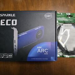 Intel Arc A310 ECO 8K DP1.4ケーブル付きの画像