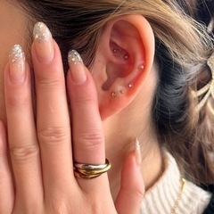 数量限定 耳つぼピアスの画像