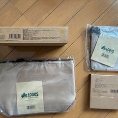 ★格安！激レア！新品・未使用品！ＬＯＧＯＳロゴスのサコッシュ、保冷温ランチトート、フリースブランケット、タオルハンカチの4点セット★の画像