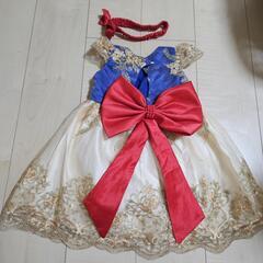 【80】ベビー服 白雪姫 ディズニー ドレス パーティーの画像
