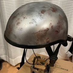 ビンテージ塗装済み　ハーフヘルメットの画像