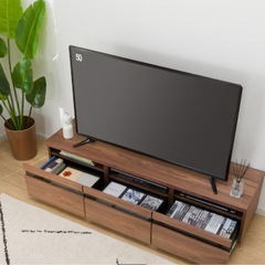【ニトリ】テレビ台(ローボードハヅキ2 150MBR)の画像