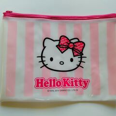 【非売品】キティちゃん　ポーチ　新品未使用　送料が高いので取りに...