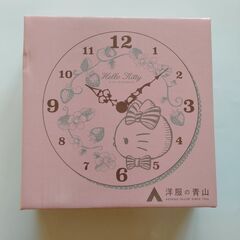 【非売品】キティちゃん　時計　新品未使用　送料が高いので取りにこれる方限定の画像