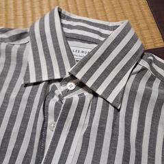 LES MUES メンズシャツ　EasyIronFABRICの画像