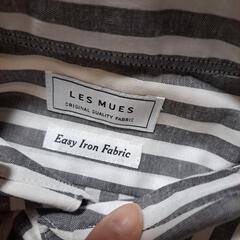 LES MUES メンズシャツ　EasyIronFABRICの画像