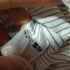 UNIQLOメンズシャツストライプの画像