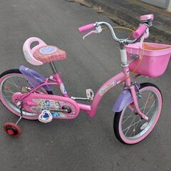 【取引中】ディズニープリンセス　18インチ自転車