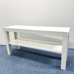 【4/17で販売終了！500円】ローテーブル 棚付き ミニテーブ...
