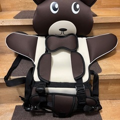 【美品】ジュニアシート　チャイルドシートくま