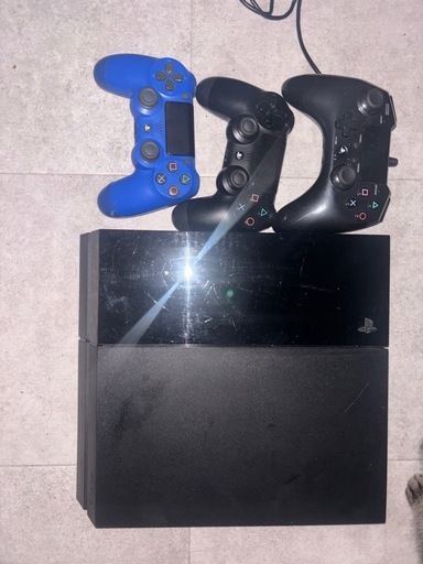 ps4本体　コントローラー3台